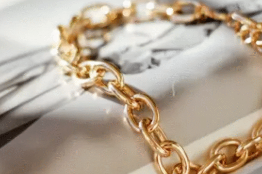 An elderly man lovingly holding a gift box in a jewelry shop, symbolizing timeless love and emotional gestures