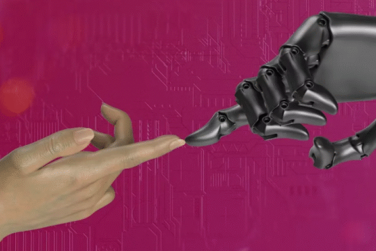 Connection between Humans and machines As AI