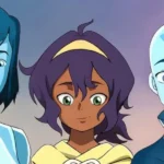 Avatar: Seven Havens fan art with Aang, Korra, and an original character.