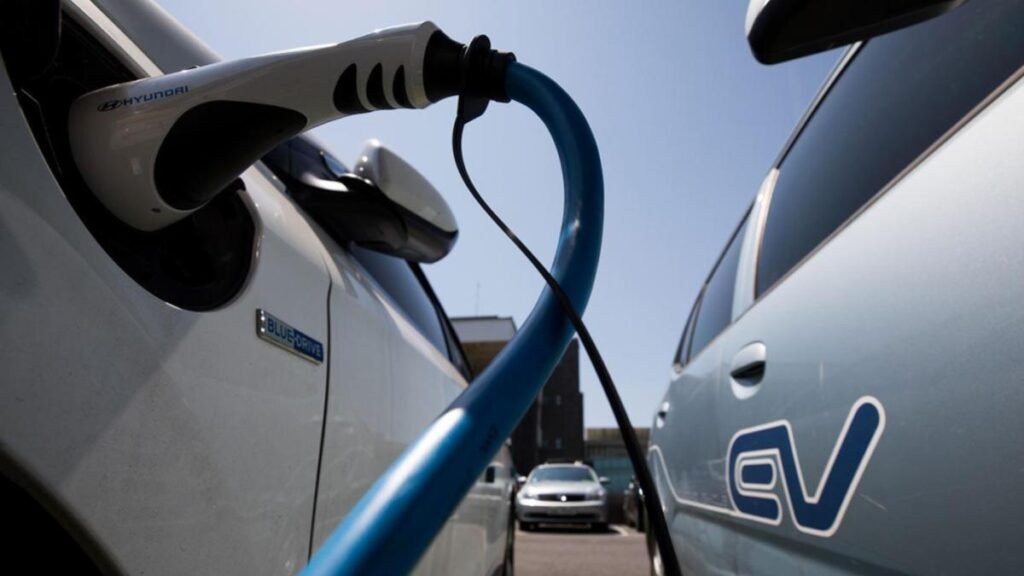 Electric car penetration India FY28