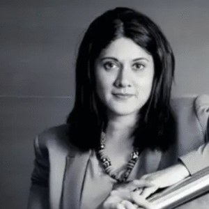 Black and white portrait of Priya Nair, CEO of HUL.