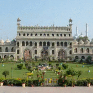 a picture of monument in Lucknow