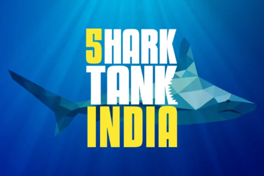 An logo for Shark Tank in India