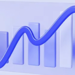 A picture showing an stock market growing.