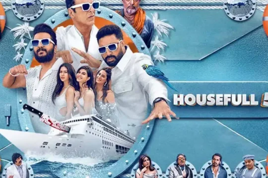 Movie poster for Housefull 5 featuring a large ensemble cast.